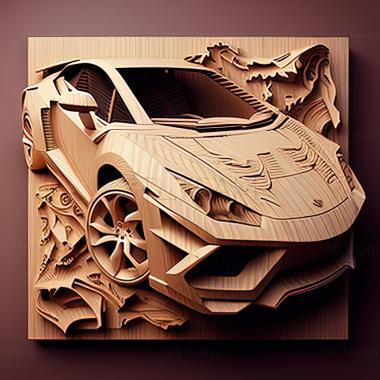 3D модель Lamborghini Gallardo (STL)